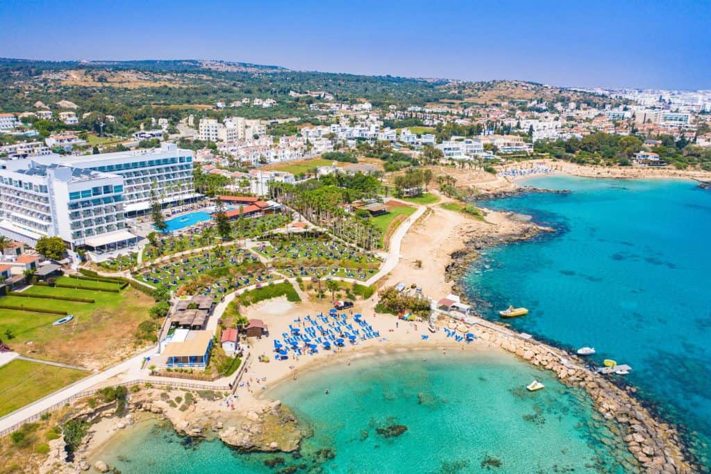 Cyprus. Mediterranean coast