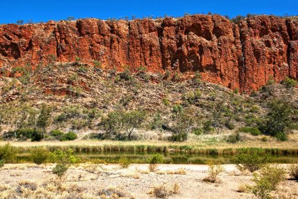 Glen Helen Gorge, MacDonnell Ranges, Northern Territory, Australia