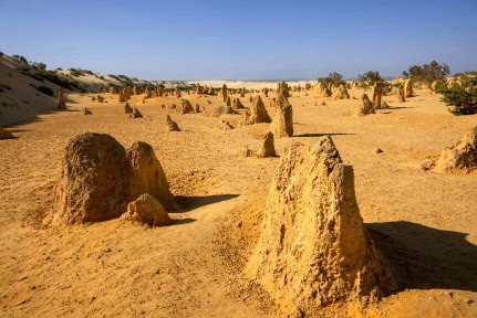 An image of the Pinnacles sand desert Western Australia