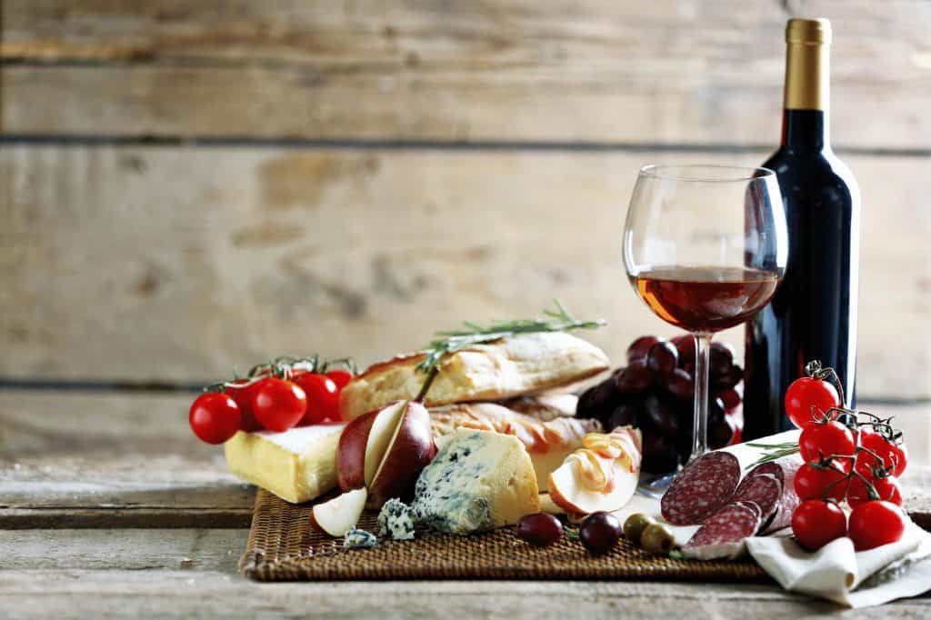 various types of Italian food